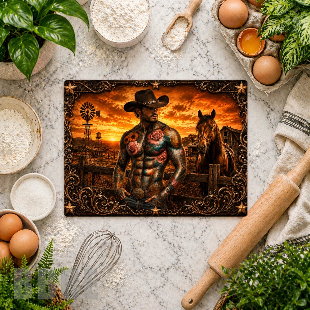 Cowboy Sunset Mockup