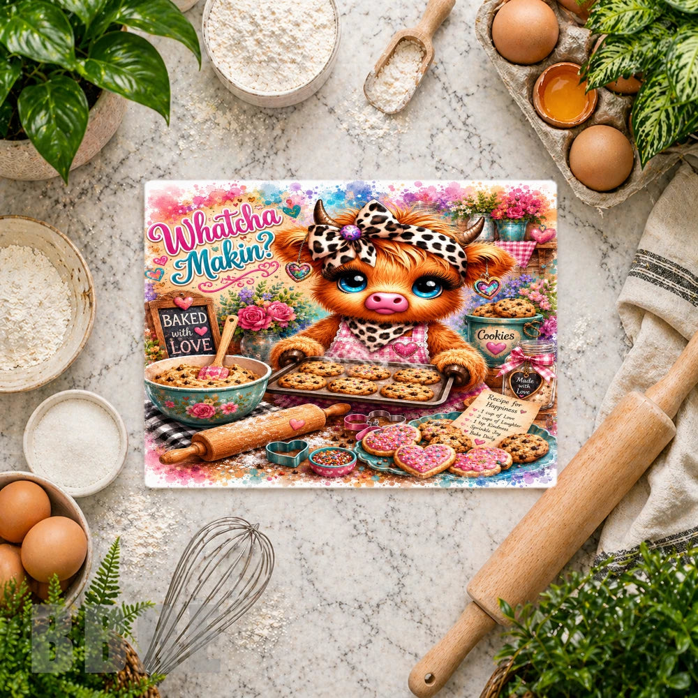Baking Cow Vertical Mockup