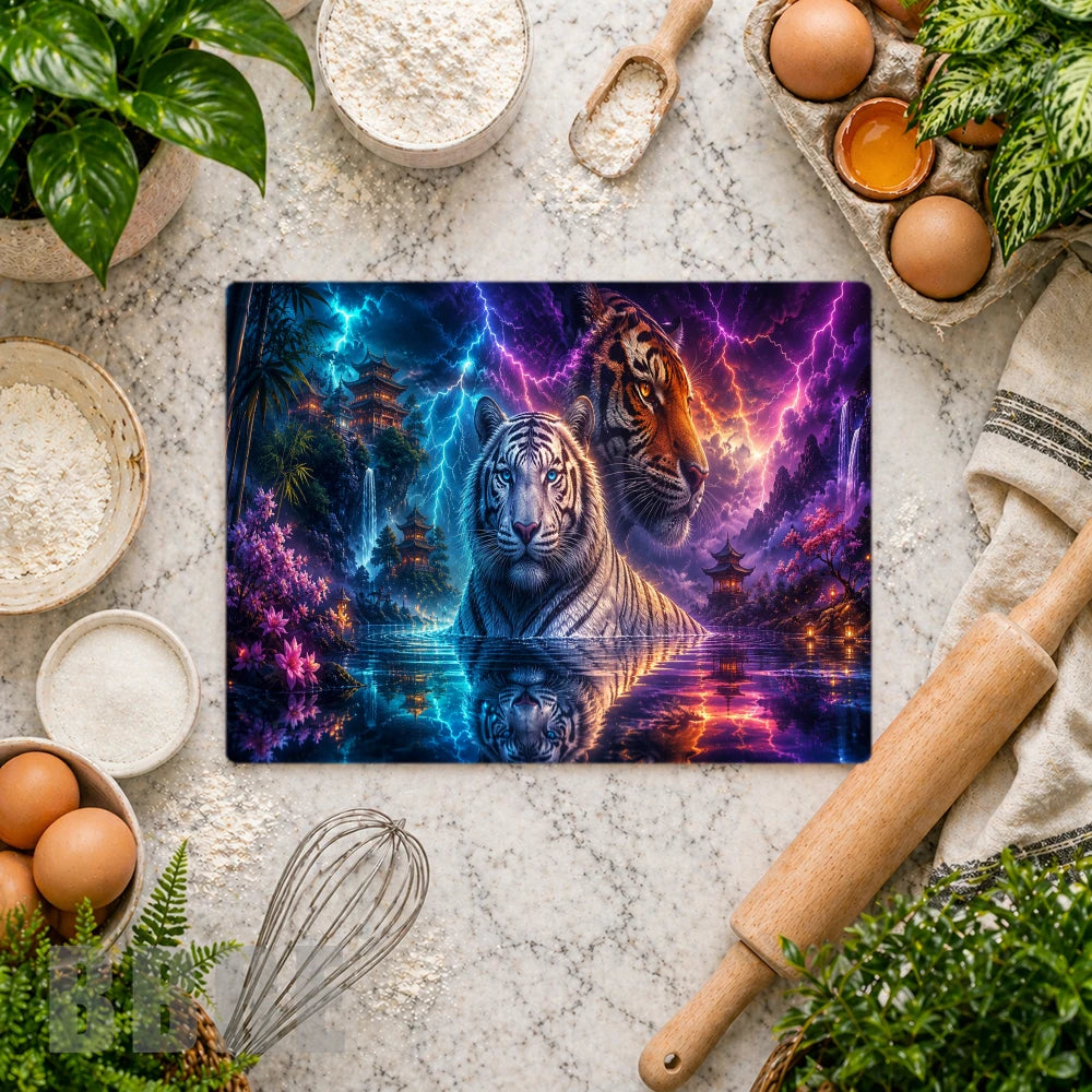 Mystical Tigers Vertical Mockup
