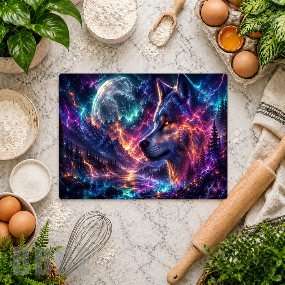 Cosmic Wolf 2 Vertical Mockup