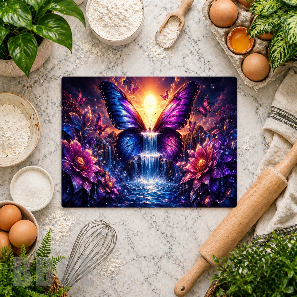 Butterfly Waterfall 2 Vertical Mockup