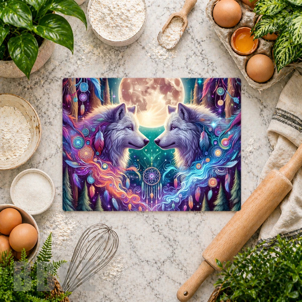 Mystical Wolves Mockup