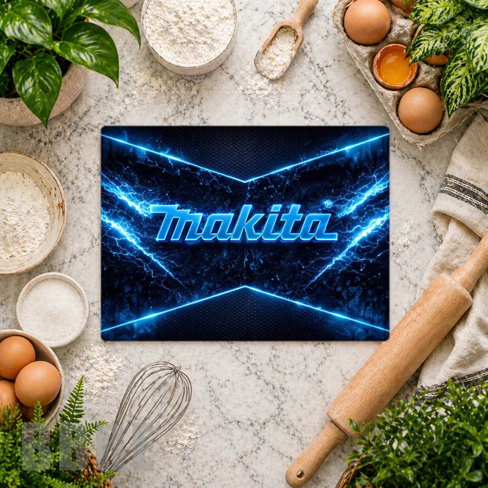 Electric Blue Mockup