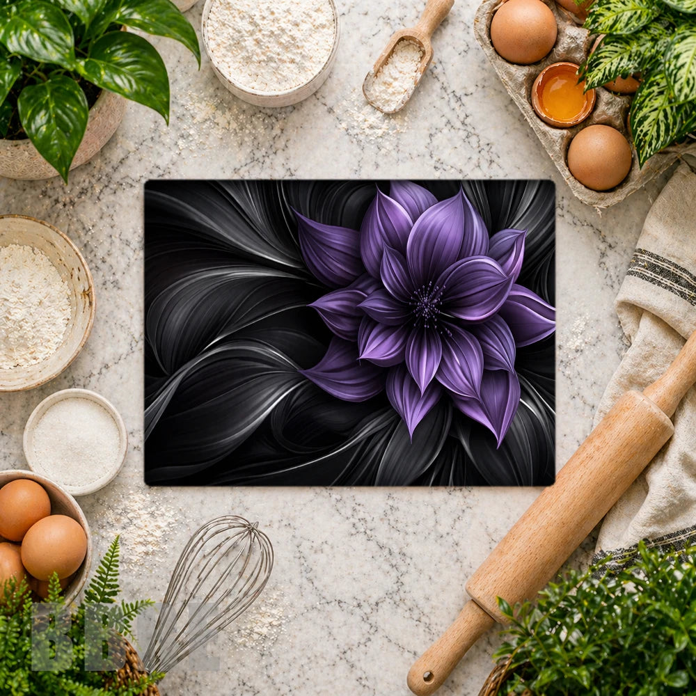 Purple Floral 2 Mockup