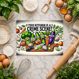 Kitchen Crime Scene Mockup
