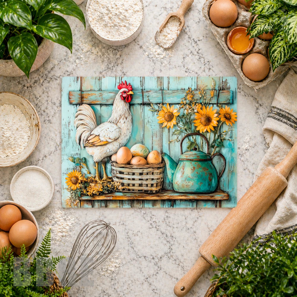 Rustic Chicken Mockup