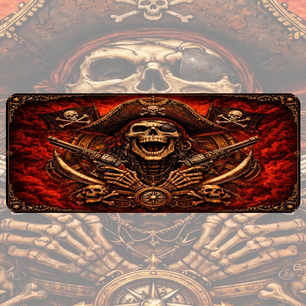 Pirate Skull Faded Image