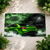 Green Muscle Car Sample Image