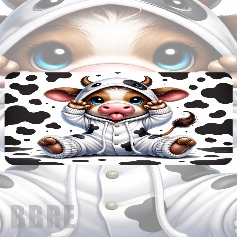 Cute Cow Faded Image