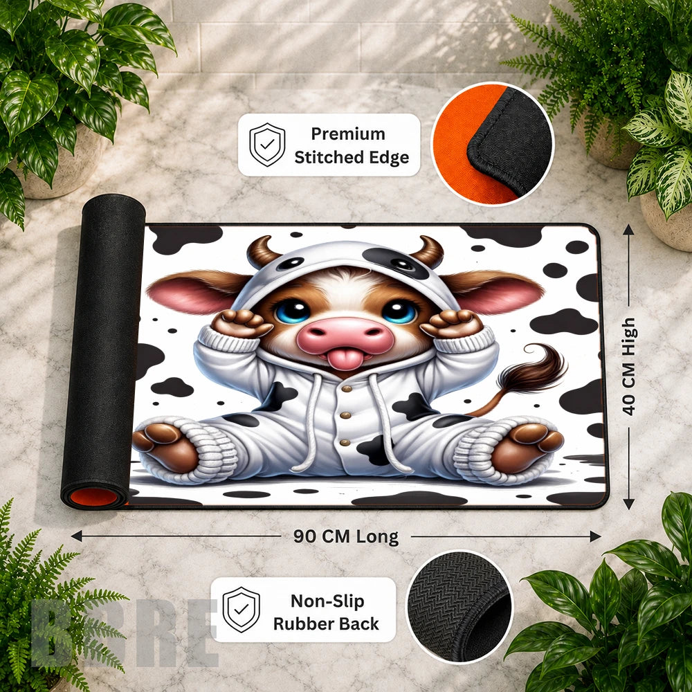 Cute Cow Features Image