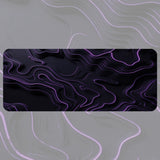 Purple Waves Faded Image