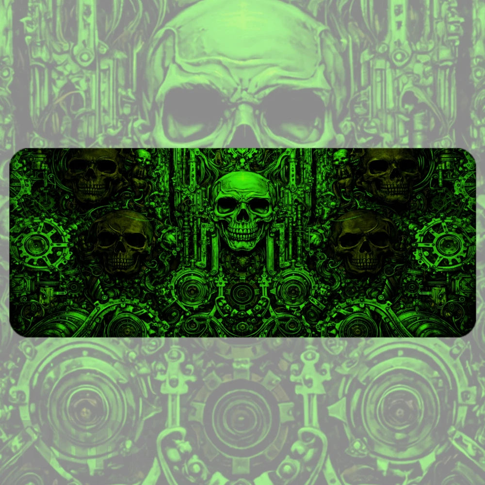 Green Skull 2 Faded Image