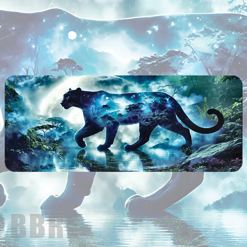 Mystical Panther Faded Image