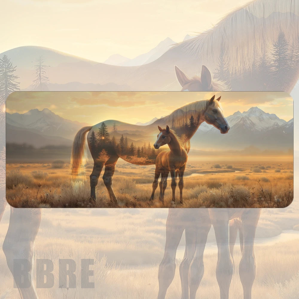 Majestic Horses 3 Faded Image