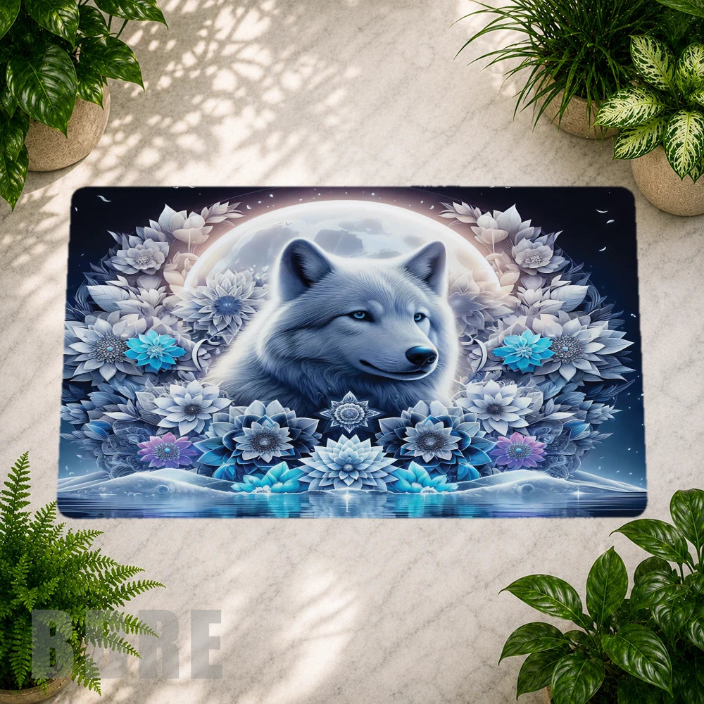 Wolf Floral Sample Image