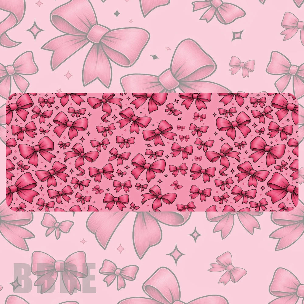 Pink Bows Faded Image