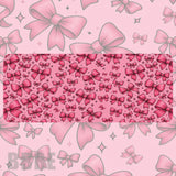 Pink Bows Faded Image