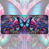 Vibrant Butterfly Faded Image