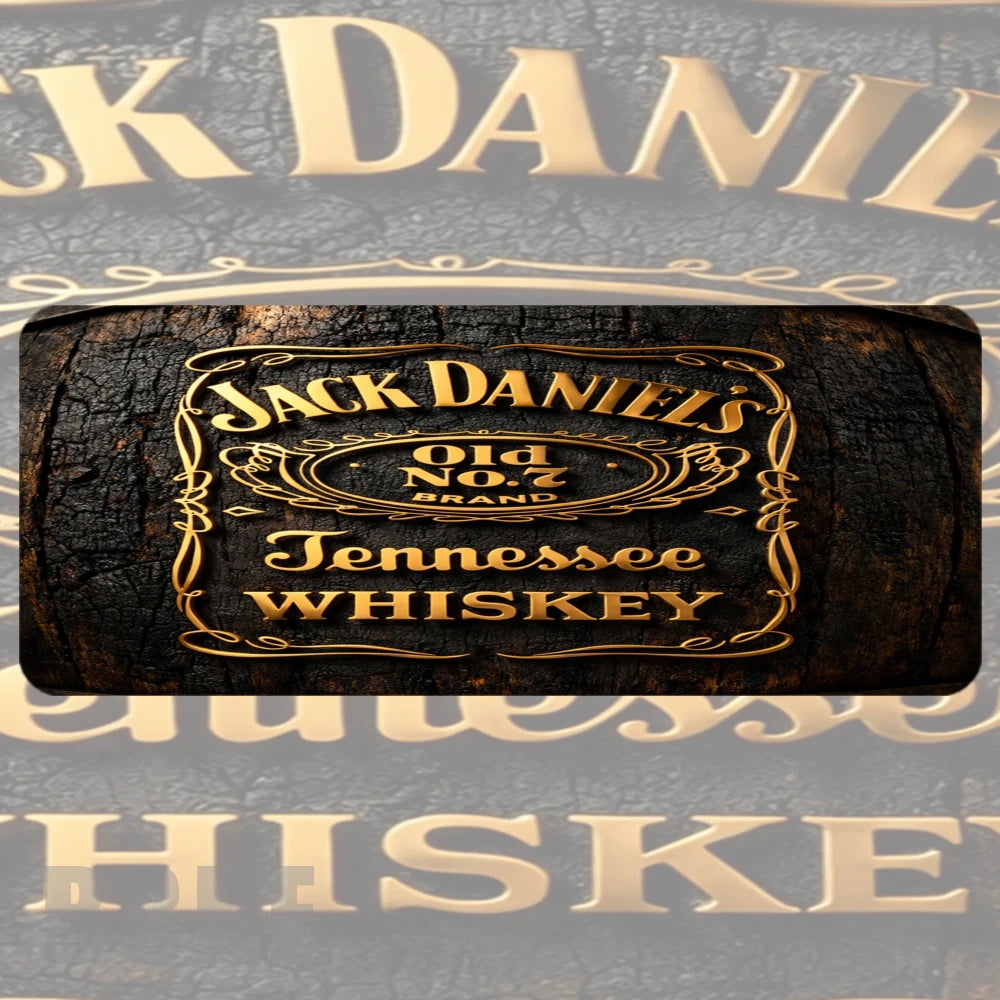 Whiskey Label Faded Image