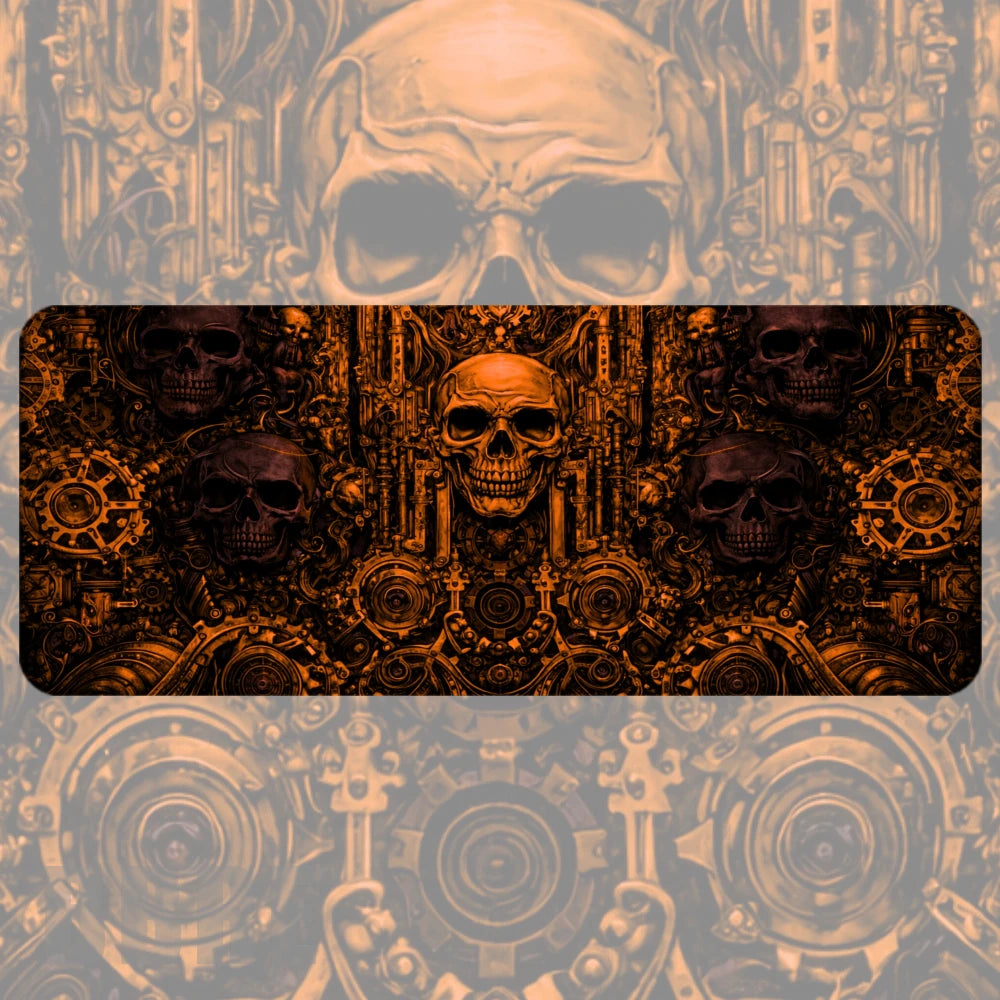 Gothic Skull 5 Faded Image