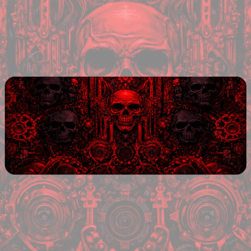 Gothic Skull 6 Faded Image