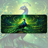 Peacock Elegance Faded Image