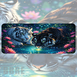 Majestic Tigers Faded Image
