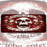 Gothic Skull 9 Faded Image