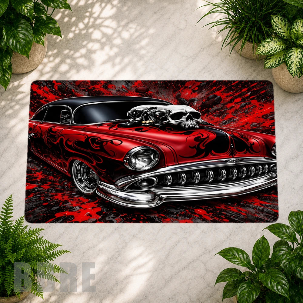 Red Skull Car Sample Image