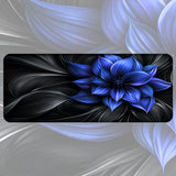 Blue Floral Faded Image