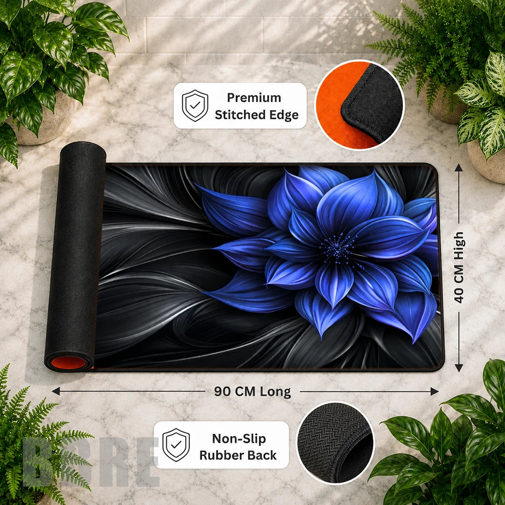 Blue Floral Features Image