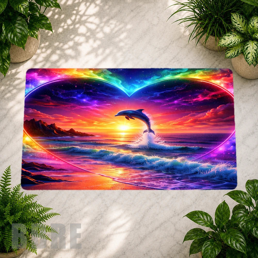 Dolphin Sunset Sample Image