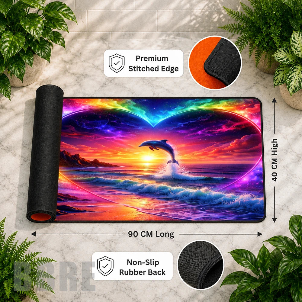 Dolphin Sunset Features Image