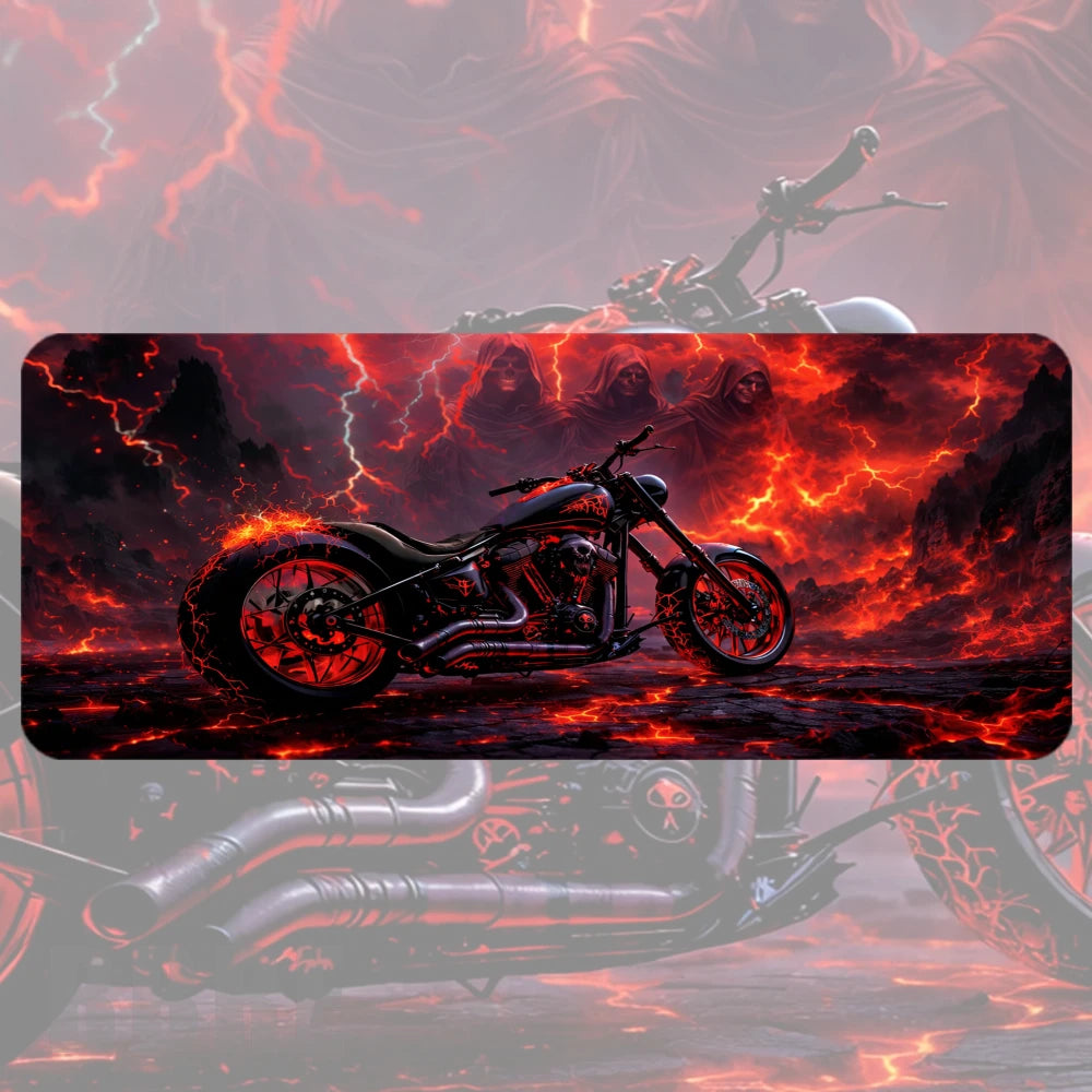 Fiery Chopper Faded Image