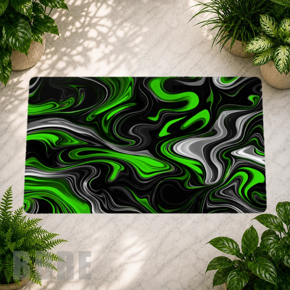 Green Swirl Sample Image