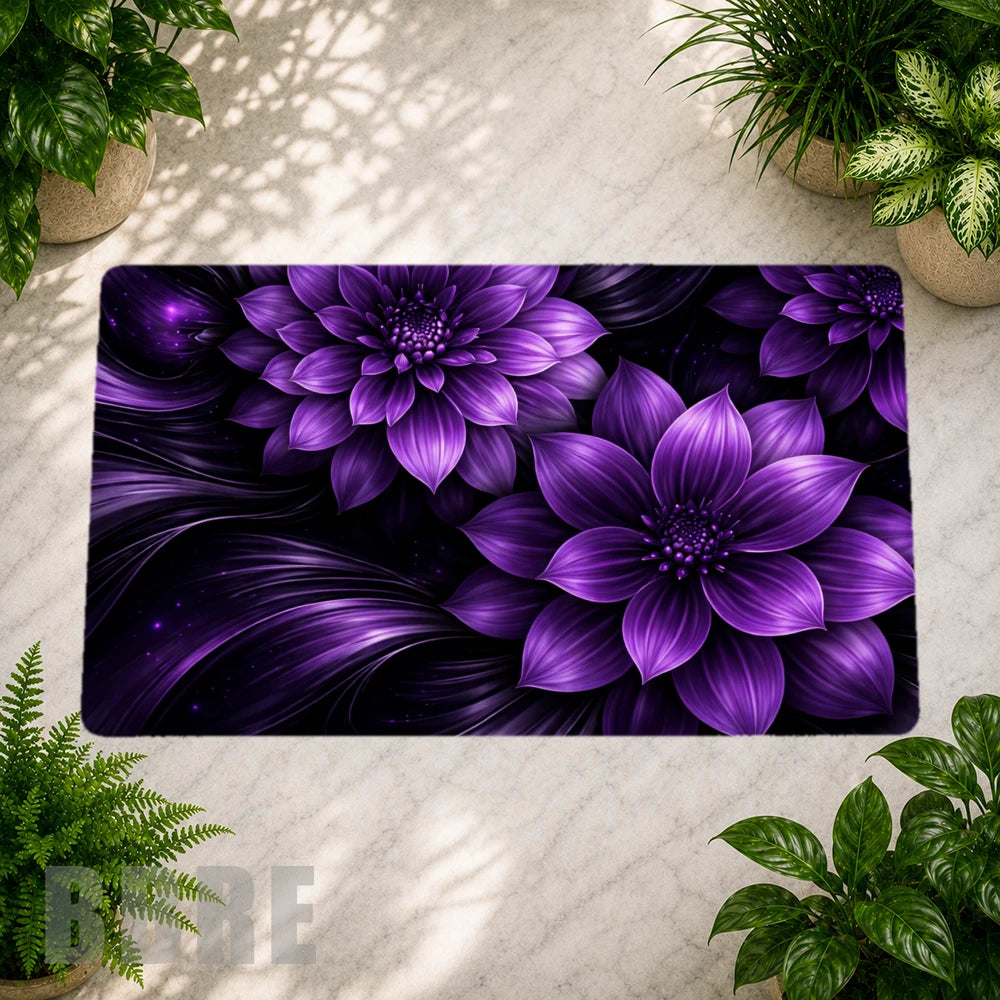 Purple Floral Sample Image