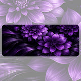 Purple Floral Faded Image