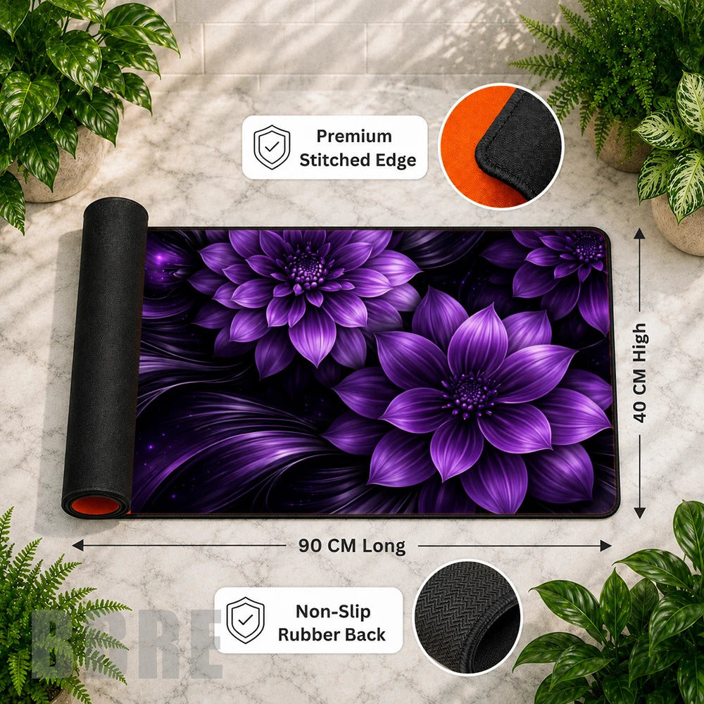 Purple Floral Features Image