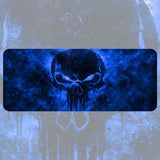 Blue Skull 3 Faded Image
