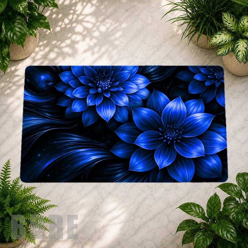Blue Floral 2 Sample Image