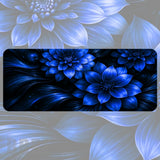 Blue Floral 2 Faded Image