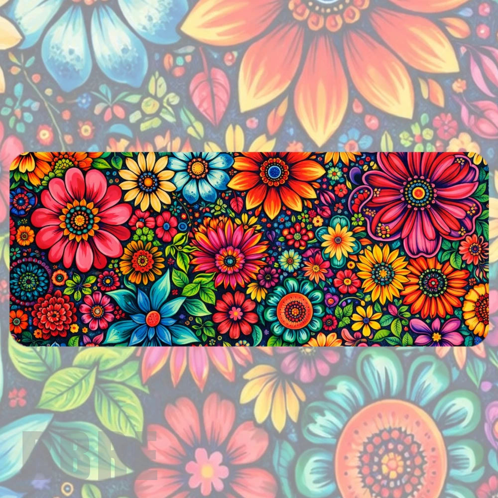 Vibrant Floral 2 Faded Image