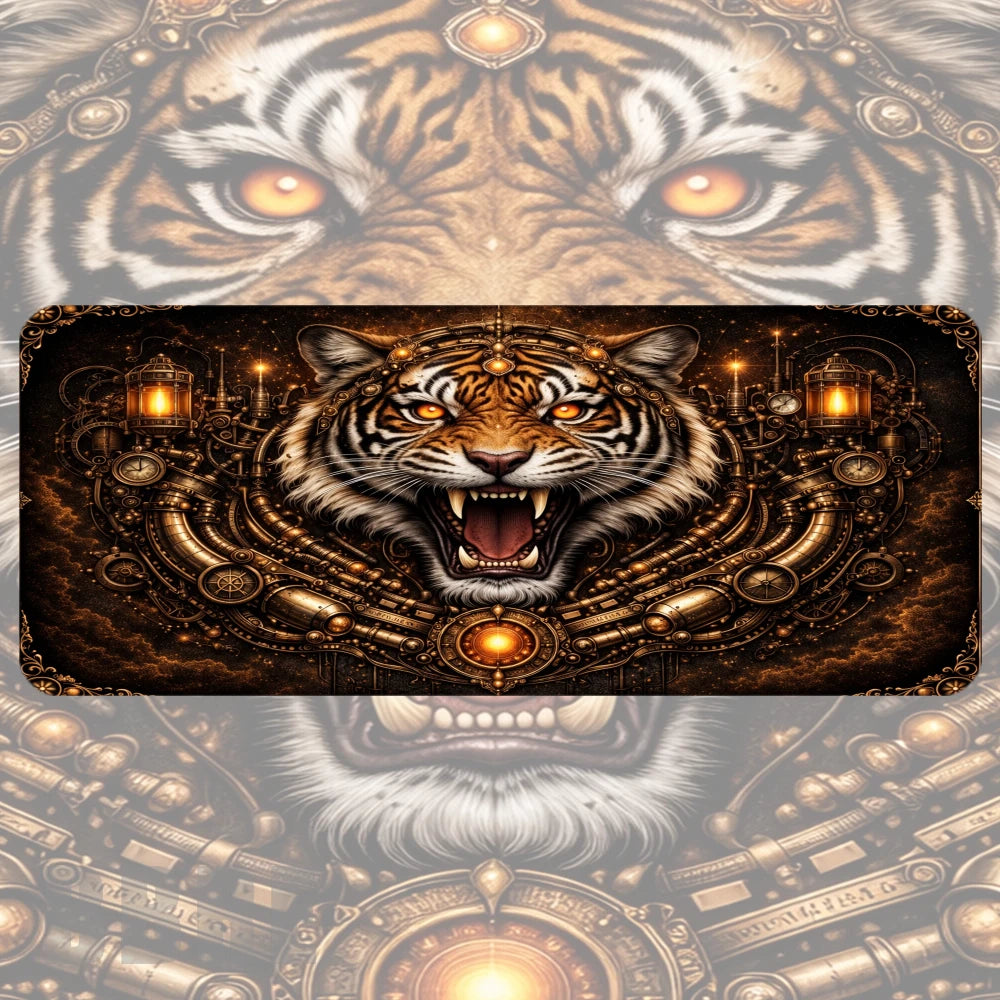 Fierce Tiger Faded Image