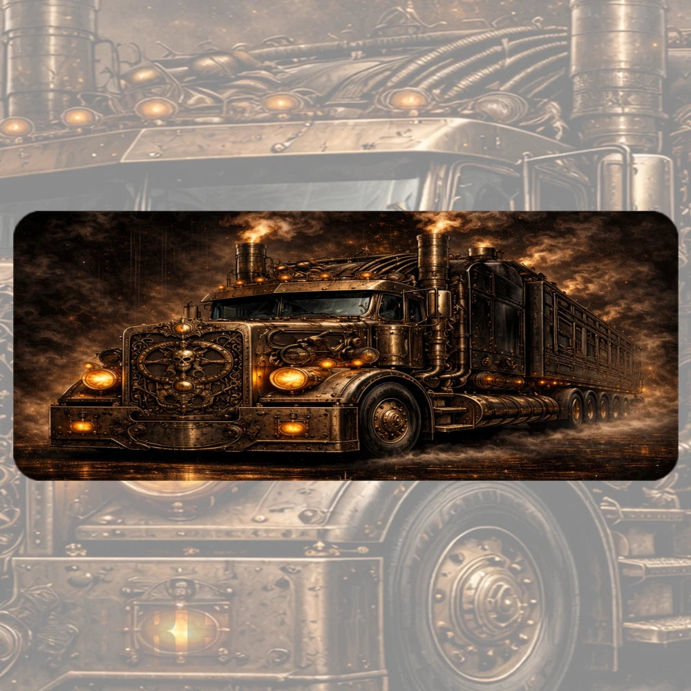 Vintage Truck Faded Image