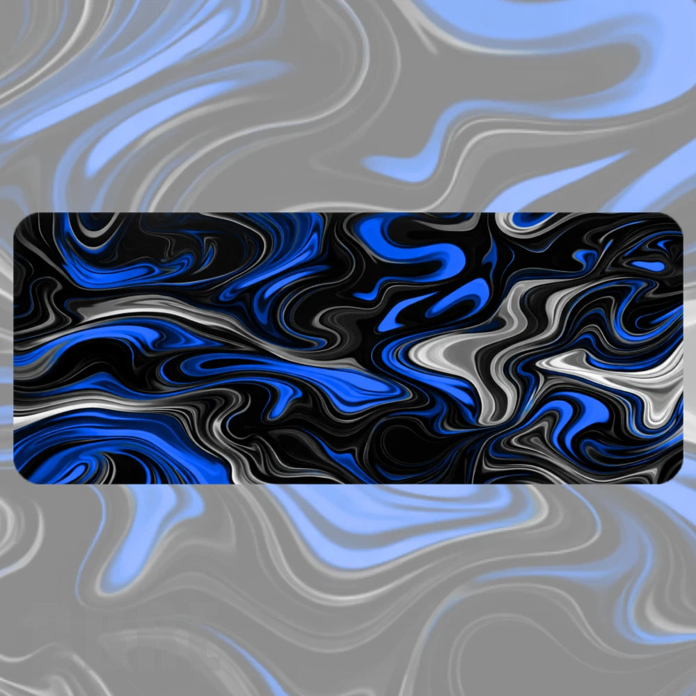 Blue Swirl Faded Image