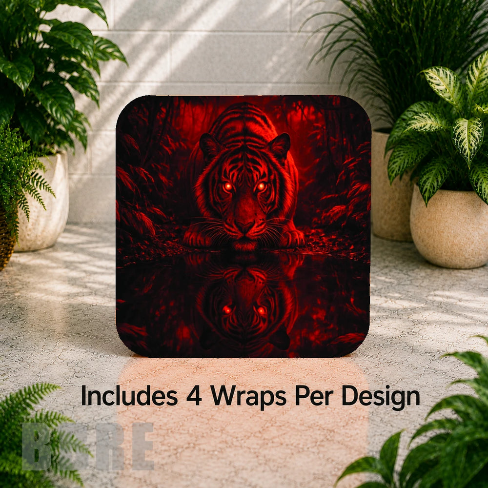 Red Tiger Digital Clock Transfer