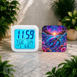 Tropical Turtle Digital Clock Transfer