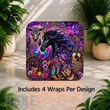 Mystic Horse Digital Clock Transfer