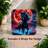 Mystic Horse 2 Digital Clock Transfer
