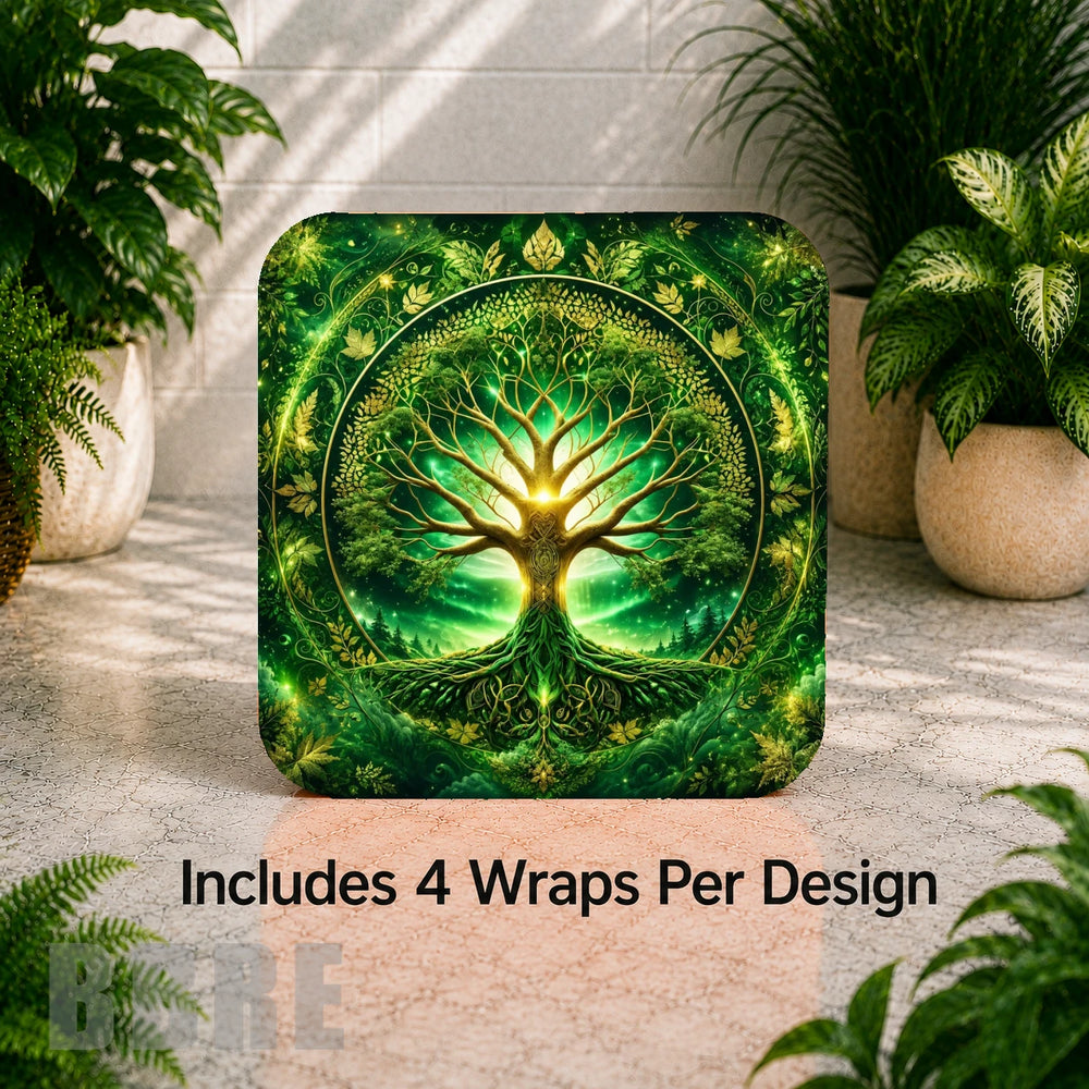 Tree Of Life Digital Clock Transfer